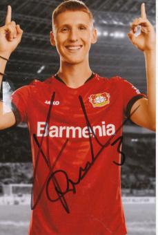 Panagiotis Retsos  Bayer 04 Leverkusen  Fußball Autogramm Foto original signiert 
