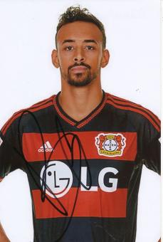 Karim Bellarabi  Bayer 04 Leverkusen  Fußball Autogramm Foto original signiert 