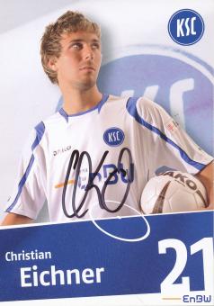Christian Eichner   2008/2009   Karlsruher SC  Fußball Autogrammkarte original signiert 