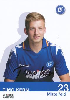 Timo Kern   2012/2013   Karlsruher SC  Fußball Autogrammkarte original signiert 