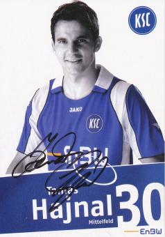 Tamas Hajnal  2007/2008   Karlsruher SC  Fußball Autogrammkarte original signiert 
