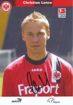 Christian Lenze  2005/2006  Eintracht Frankfurt  Fußball Autogrammkarte original signiert 