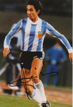 Osvaldo Ardiles  Argentinien  Weltmeister WM 1978  Fußball Autogramm Foto original signiert 