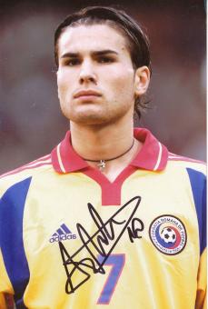 Adrian Mutu  Rumänien  Fußball Autogramm Foto original signiert 