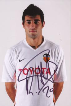 Raul Albiol  FC Valencia  Fußball Autogramm Foto original signiert 