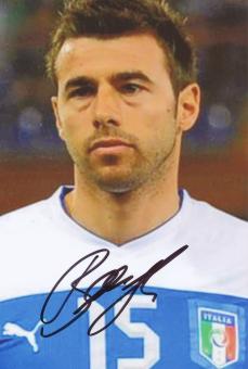 Andrea Barzagli Italien Weltmeister WM 2006  Fußball Autogramm Foto original signiert 