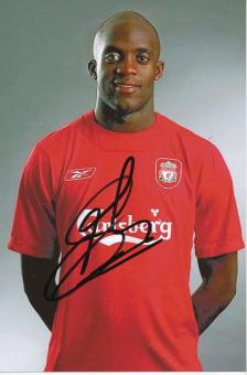 Mohamed Sissoko  FC Liverpool  Fußball Autogramm Foto original signiert 