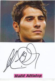 Halil Altintop  FC Schalke 04  Fußball Autogramm Karte  original signiert 