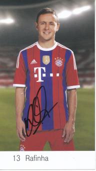 Rafinha  2014/2015   FC Bayern München  Fußball Autogrammkarte original signiert 