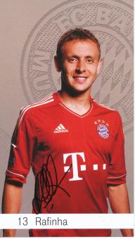 Rafinha  2012/2013   FC Bayern München  Fußball Autogrammkarte original signiert 