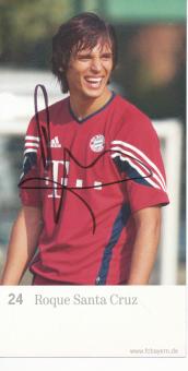 Roque Santa Cruz  2003/2004   FC Bayern München  Fußball Autogrammkarte original signiert 