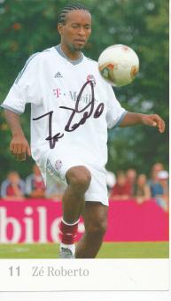 Ze Roberto  2002/2003   FC Bayern München  Fußball Autogrammkarte original signiert 