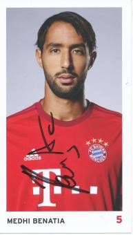 Medhi Benatia  2015/2016   FC Bayern München  Fußball Autogrammkarte original signiert 