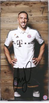 Franck Ribery  2013/2014   FC Bayern München  Fußball Autogrammkarte original signiert 