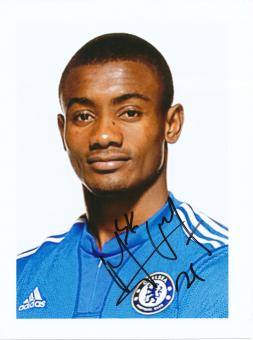 Salomon Kalou  FC Chelsea London  Fußball Autogramm Foto original signiert 