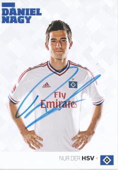 Daniel Nagy  2011/2012  Hamburger SV  Fußball  Autogrammkarte original signiert 