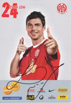 Zsolt Löw  2010/2011  FSV Mainz 05  Fußball  Autogrammkarte original signiert 