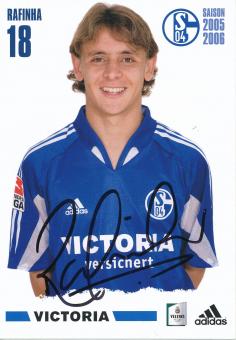 Rafinha  2005/2006  FC Schalke 04  Fußball  Autogrammkarte original signiert 