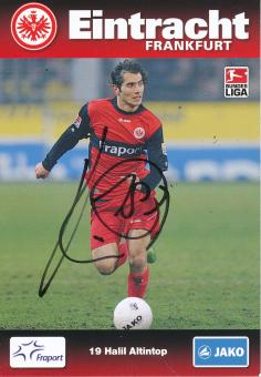 Halil Altintop  2009/2010  Eintracht Frankfurt  Fußball  Autogrammkarte original signiert 