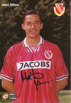 Jonas Matyus  2000/2001  FC Energie Cottbus  Fußball  Autogrammkarte original signiert 