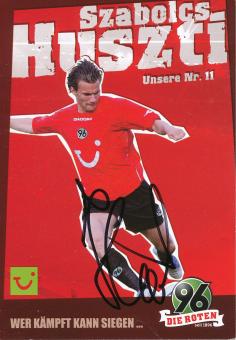 Szabolcs Huszti  2006/2007  Hannover 96   Fußball  Autogrammkarte original signiert 