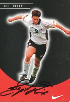 Birgit Prinz  DFB Nike  Frauen  Fußball  Autogrammkarte original signiert 