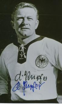 Andreas Kupfer † 2001  DFB  Fußball Autogramm Foto original signiert 