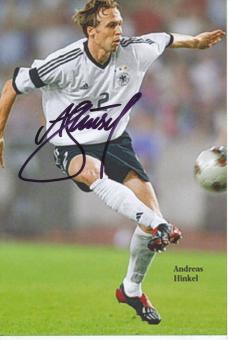 Andreas Hinkel  DFB  Fußball Autogramm Foto original signiert 