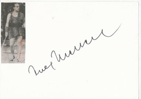 Max Merkel † 2006  Fußball Trainer  Autogramm Karte  original signiert 