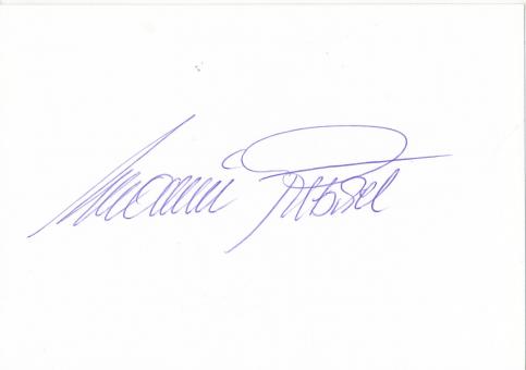 Manfred Ritschel   DFB   Fußball Autogramm Karte  original signiert 