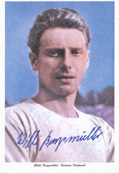 Willi Burgsmüller    Borussia Dortmund  Fußball Autogrammkarte original signiert 