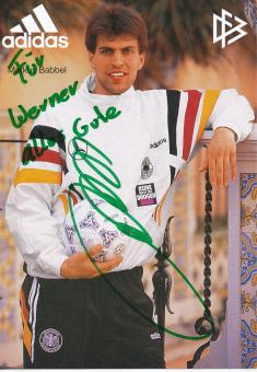 Markus Babbel   DFB  EM 1996   Fußball  Autogrammkarte original signiert 
