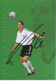 Oliver Neuville  DFB  2002   Fußball  Autogrammkarte original signiert 