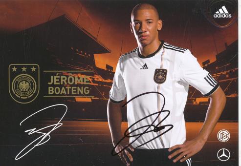 Jerome Boateng  DFB  2010   Fußball  Autogrammkarte original signiert 