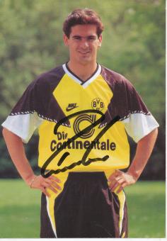 Gerhard Poschner  1990/1991   Borussia Dortmund   Fußball  Autogrammkarte original signiert 