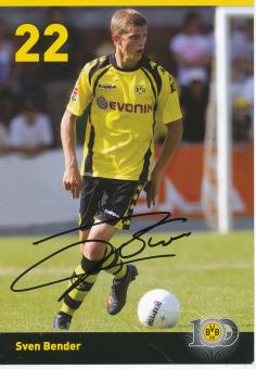Sven Bender  2009/2010   Borussia Dortmund   Fußball  Autogrammkarte original signiert 