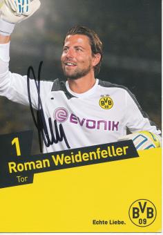 Roman Weidenfeller  2013/2014   Borussia Dortmund   Fußball  Autogrammkarte original signiert 