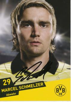 Marcel Schmelzer  2010/2011   Borussia Dortmund   Fußball  Autogrammkarte original signiert 