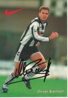 Oliver Bierhoff  Ascoli Calcio  Fußball  Autogrammkarte original signiert 