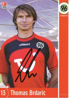 Thomas Brdaric  2003/2004  Hannover 96  Fußball  Autogrammkarte original signiert 