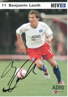 Benjamin Lauth  2004/2005  Hamburger SV  Fußball  Autogrammkarte original signiert 