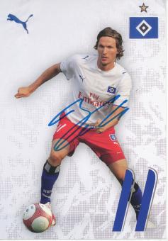 Benjamin Lauth  2006/2007  Hamburger SV  Fußball  Autogrammkarte original signiert 