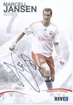 Marcell Jansen  2009/2010  Hamburger SV  Fußball  Autogrammkarte original signiert 