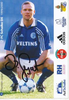 Thorsten Legat  1999/2000  FC Schalke 04  Fußball  Autogrammkarte original signiert 