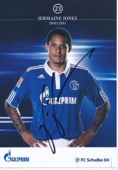 Jermaine Jones  2010/2011  FC Schalke 04  Fußball  Autogrammkarte original signiert 