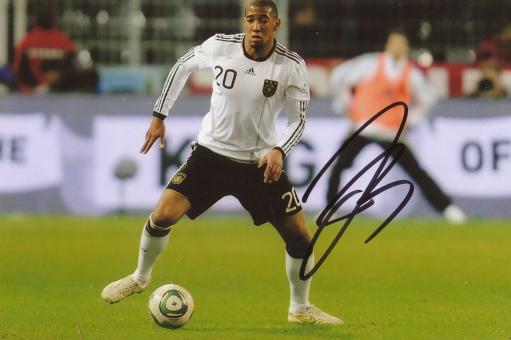 Jerome Boateng  DFB  Weltmeister WM 2014  Fußball Autogramm Foto original signiert 