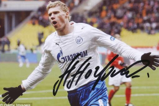 Pavel Pogrebnyak  Zenit St. Petersburg  Fußball Autogramm Foto original signiert 