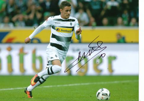 Thorgan Hazard  Borussia Mönchengladbach  Fußball Autogramm Foto original signiert 
