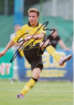 Mario Götze  Borussia Dortmund  Fußball Autogramm Foto original signiert 