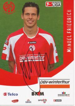 Manuel Friedrich  2005/2006  FSV Mainz 05  Fußball Autogrammkarte original signiert 